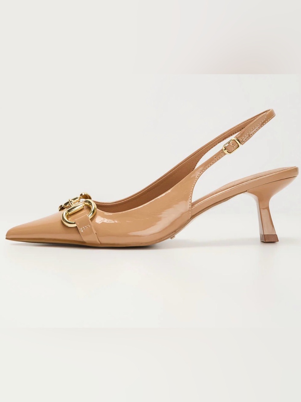 Billini x VICI Olivia Taupe Patent 9 - Picture 4 of 7